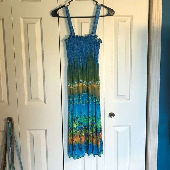 Colorful Flowy Dress - Picture 1 of 1